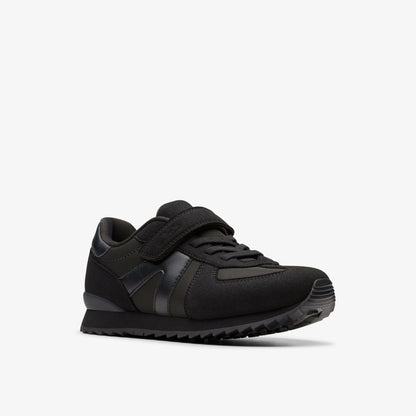 Jaspen Vibe Kid Black/Black | Clarks online