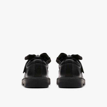 Lorcam Hope Kid Black Leather | Clarks on Sale