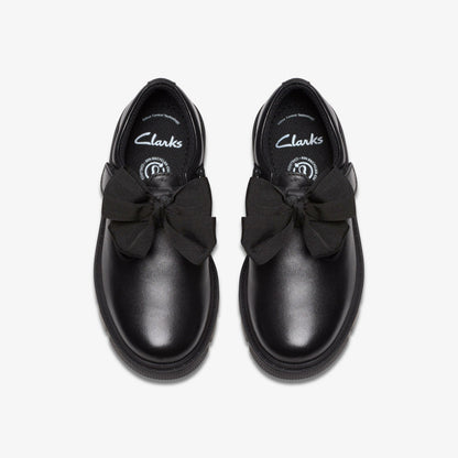 Lorcam Hope Kid Black Leather | Clarks on Sale