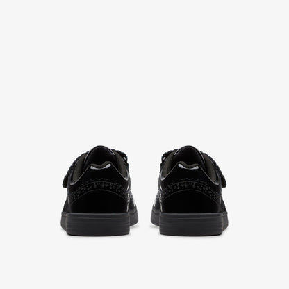 Disco Skip Kid Black Patent | Clarks for sale