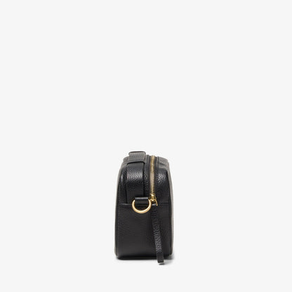 Camera Cross Black Leather | Clarks discount