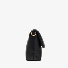 Puffy Crossbody Black Leather | Clarks discount