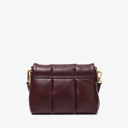 Puffy Crossbody Burgundy Leather | Clarks online