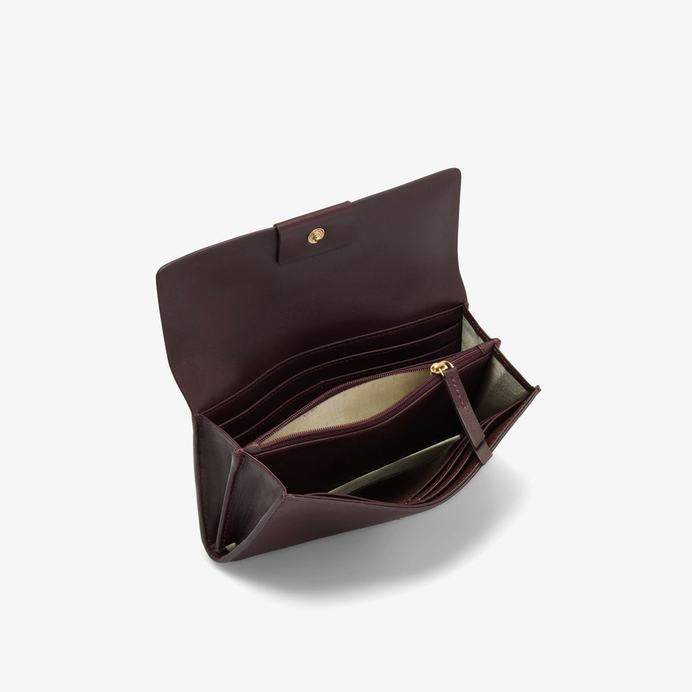 Dress Purse Burgundy Leather | Clarks for sale