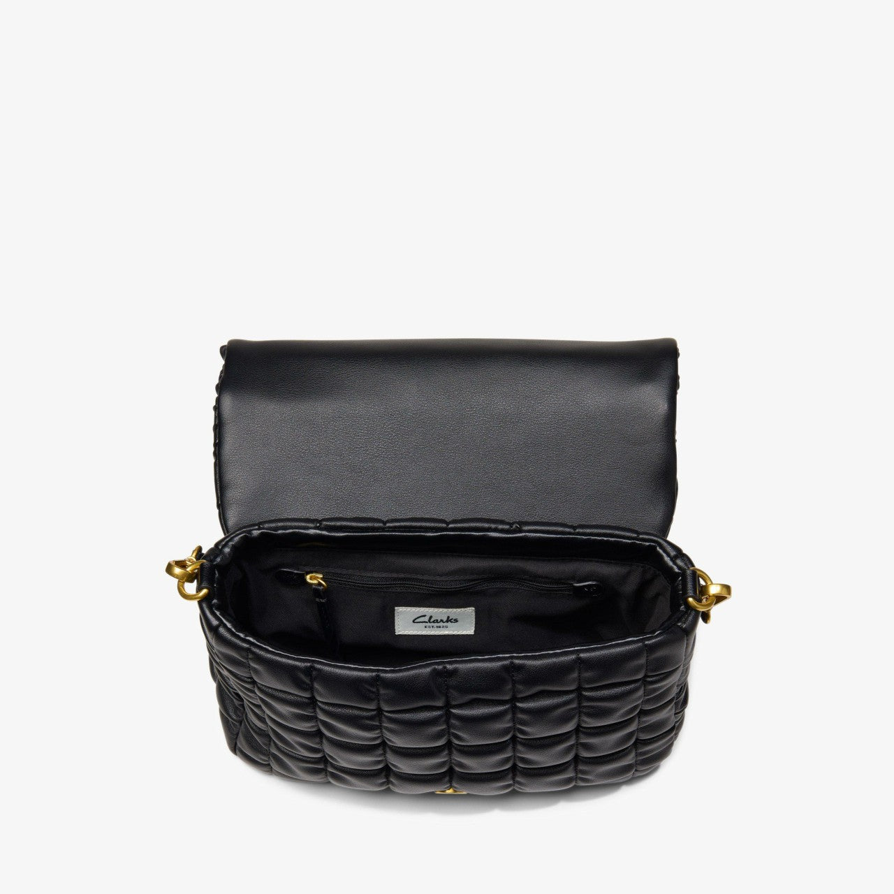 Quilted Cross Black | Clarks outlet