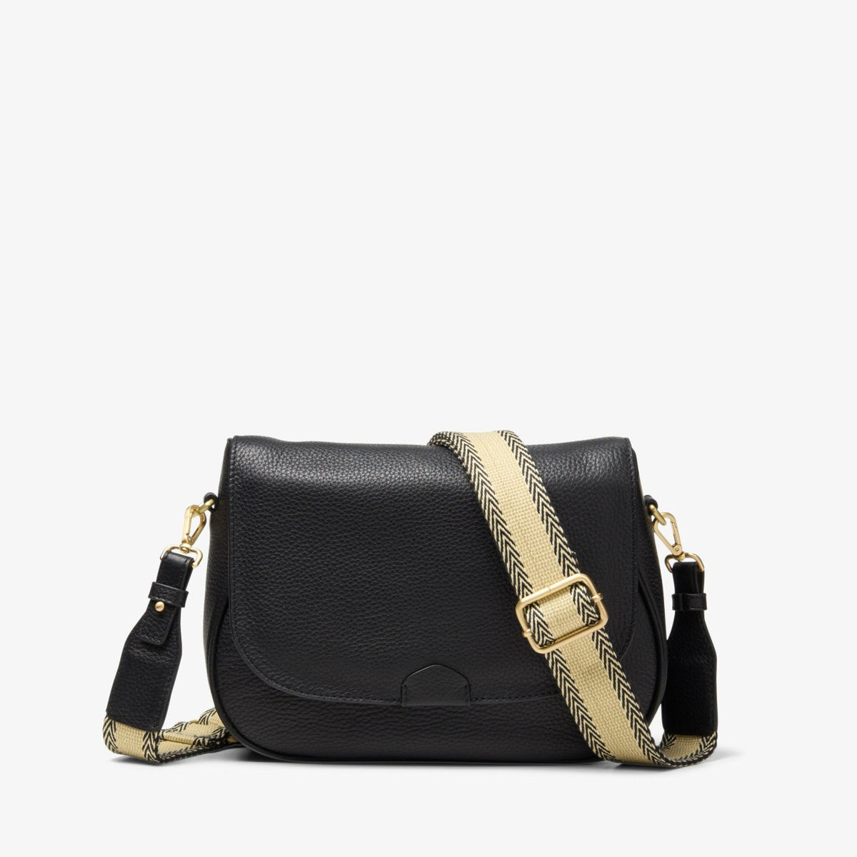 Utility Saddle Black Leather | Clarks on Sale