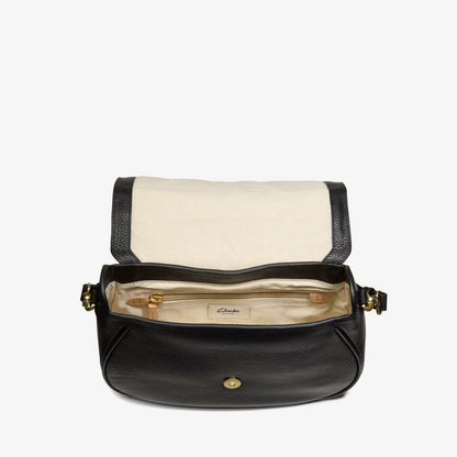 Utility Saddle Black Leather | Clarks on Sale