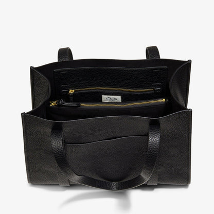 Shopper Tote Black | Clarks discount