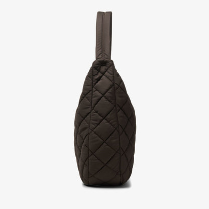 Quilted Tote Dark Brown | Clarks on Sale