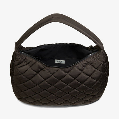 Quilted Tote Dark Brown | Clarks on Sale