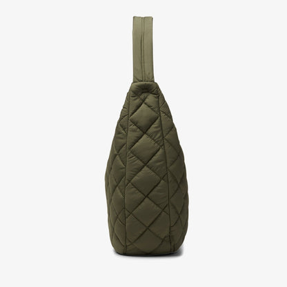 Quilted Tote Olive | Clarks outlet
