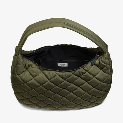 Quilted Tote Olive | Clarks outlet