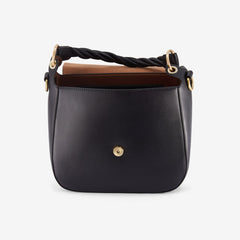 Twist Midi Black Leather | Clarks outlet