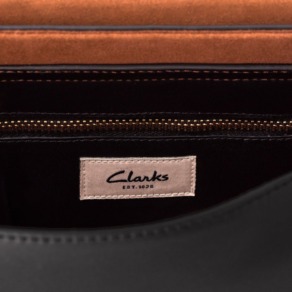 Twist Midi Black Leather | Clarks outlet