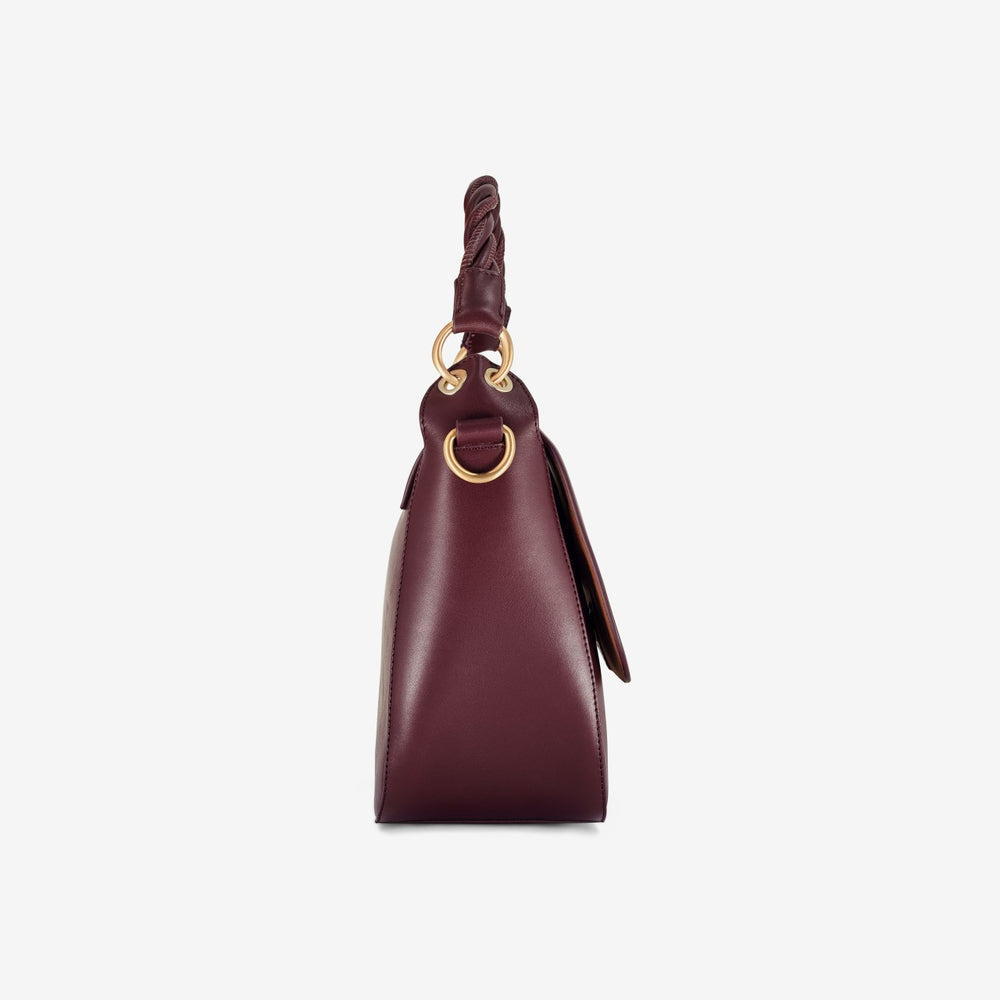 Twist Midi Burgundy Leather | Clarks discount