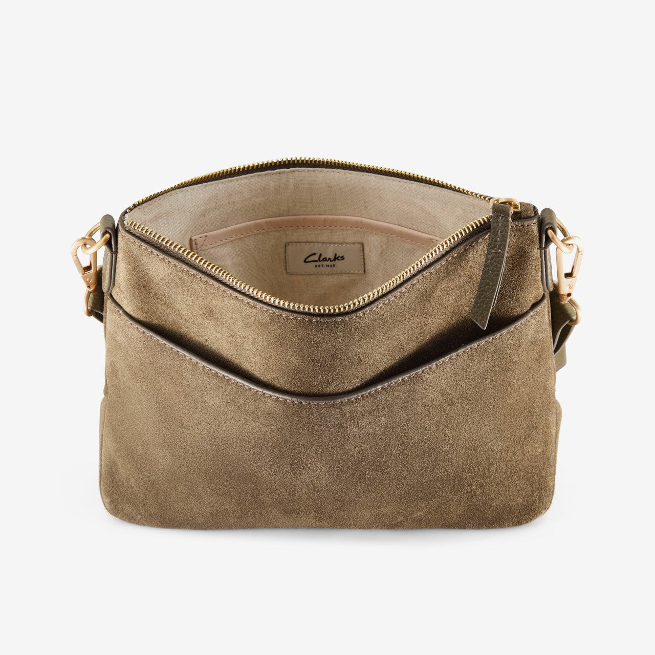 Willow Cross Olive Suede | Clarks on Sale