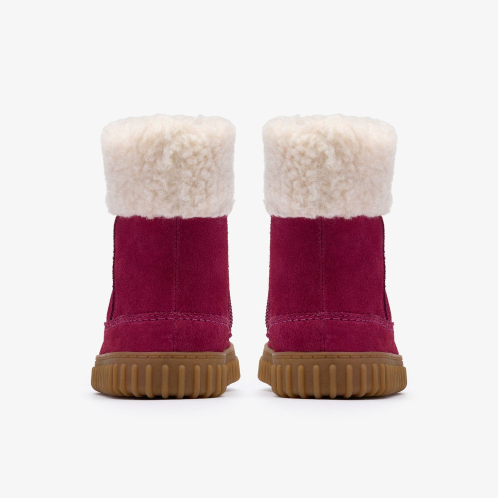 Cove Snug Toddler Berry Suede | Clarks Sale