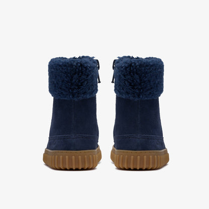 Cove Snug Toddler Navy Suede | Clarks for sale