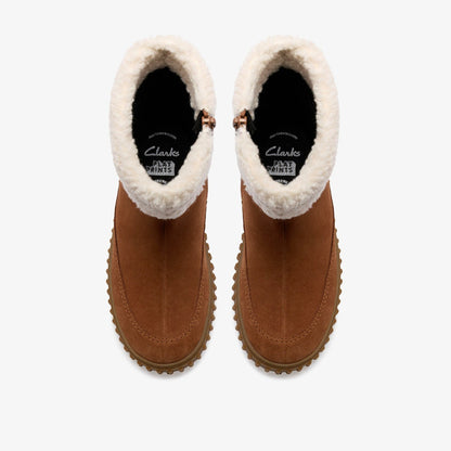 Cove Snug Kid Tan Suede | Clarks discount