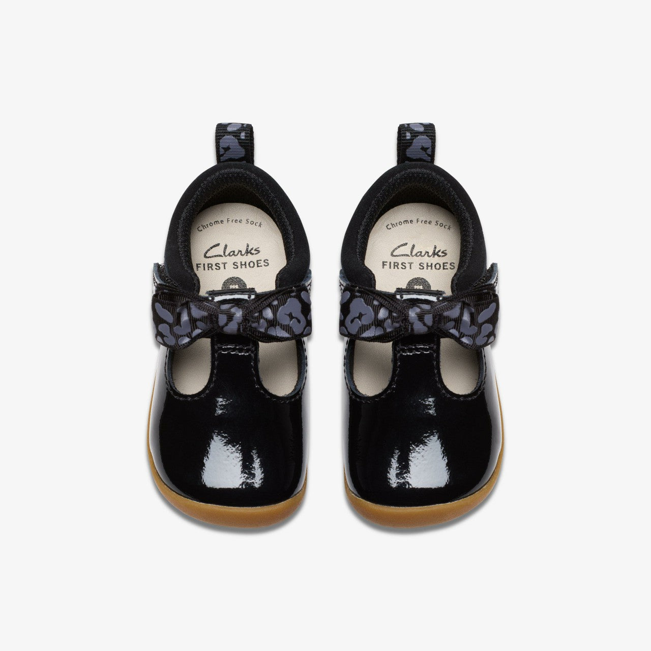 Roamer Trim Toddler Black Patent | Clarks online