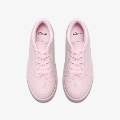 Barley Step Youth Light Pink | Clarks for sale