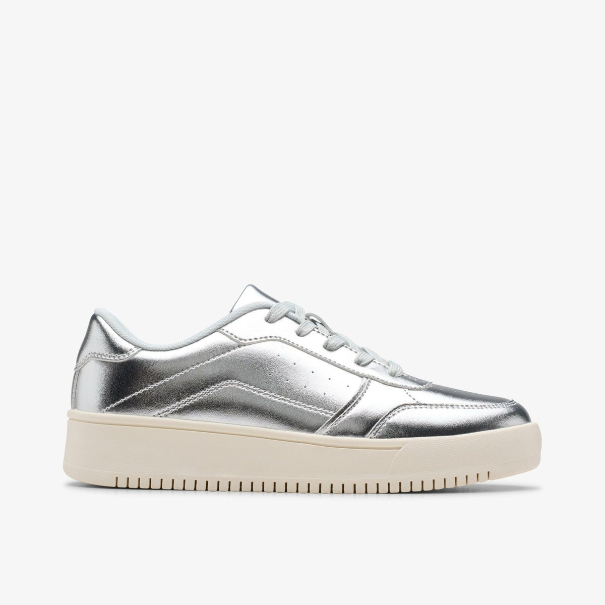 Barley Step Youth Silver Metallic | Clarks Sale
