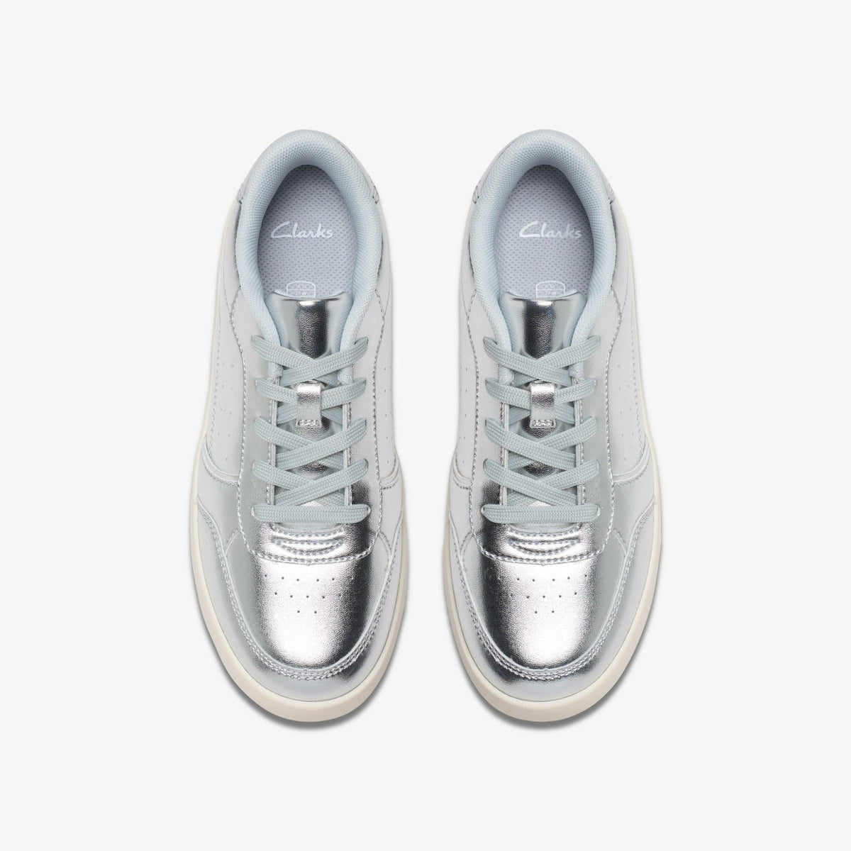 Barley Step Youth Silver Metallic | Clarks Sale