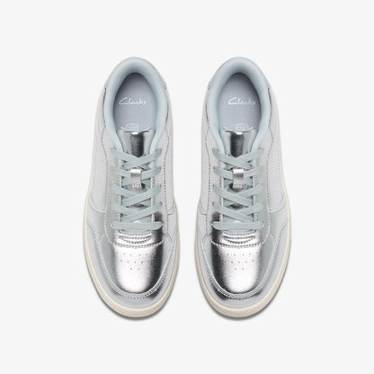 Barley Step Youth Silver Metallic | Clarks Sale