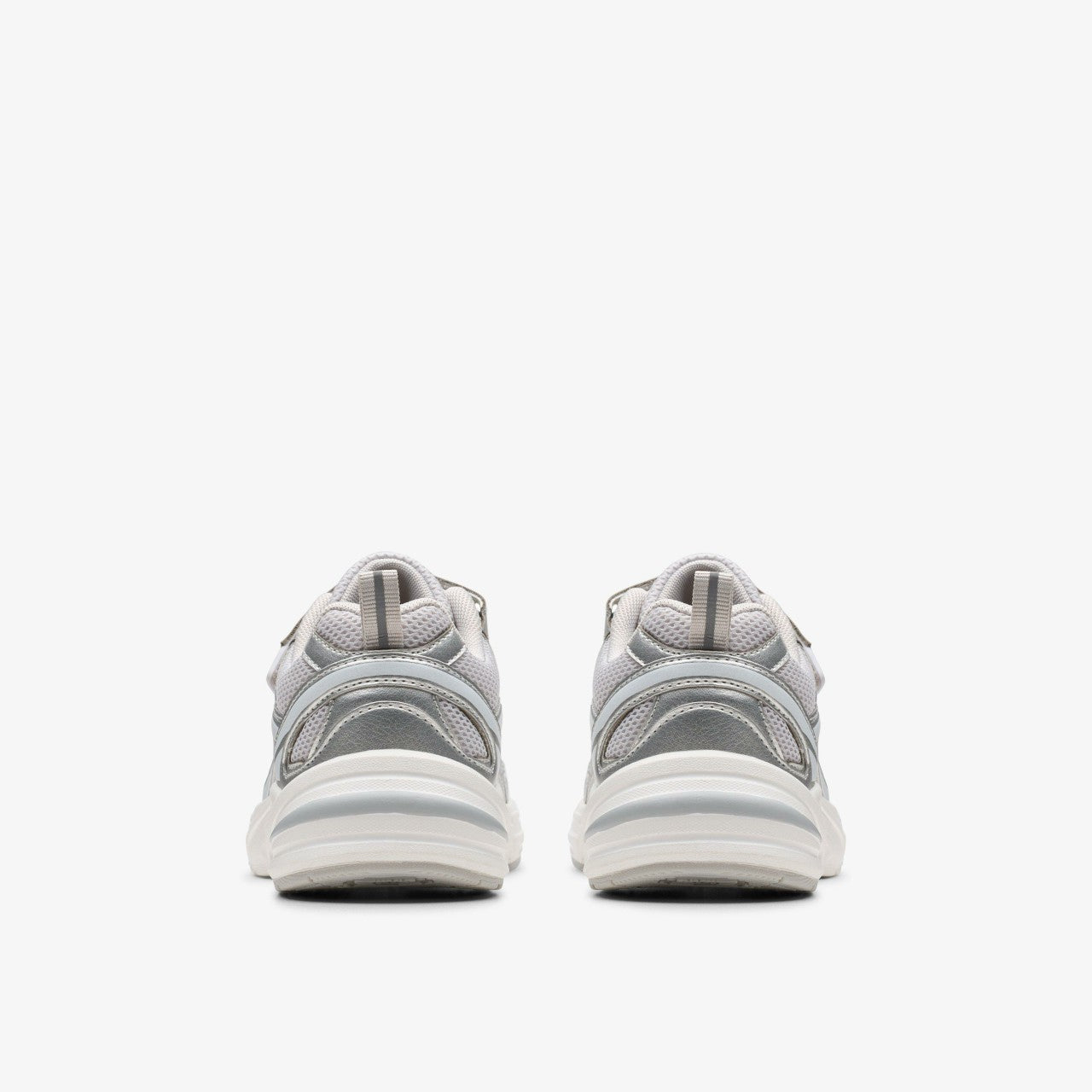 Crafton Move Kid Silver Metallic | Clarks for sale