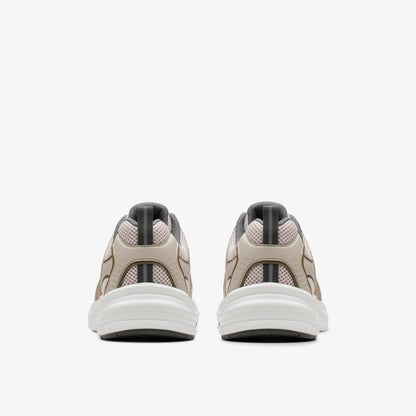 Crafton Move Youth Beige Combination | Clarks on Sale