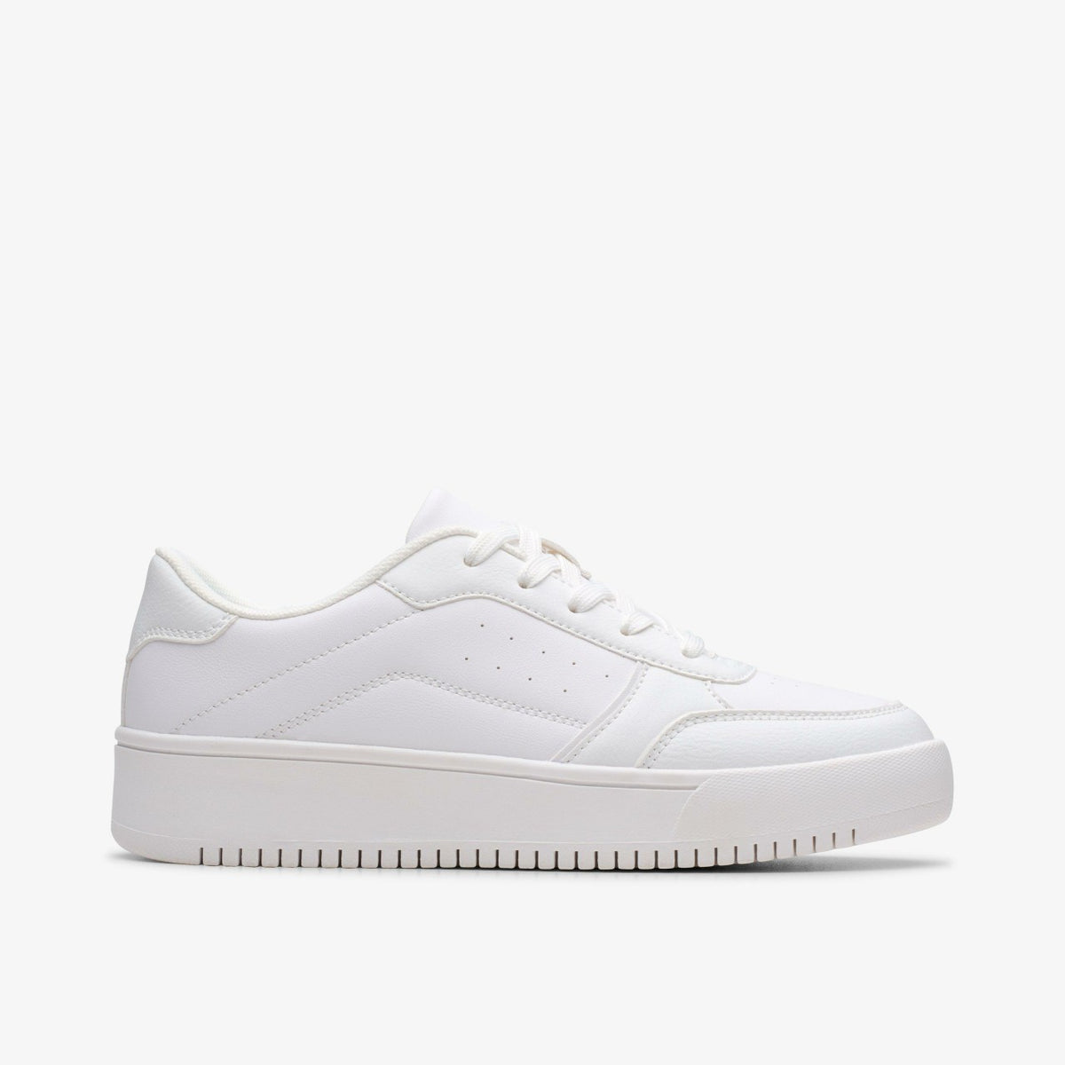 Barley Step Youth White/White | Clarks online