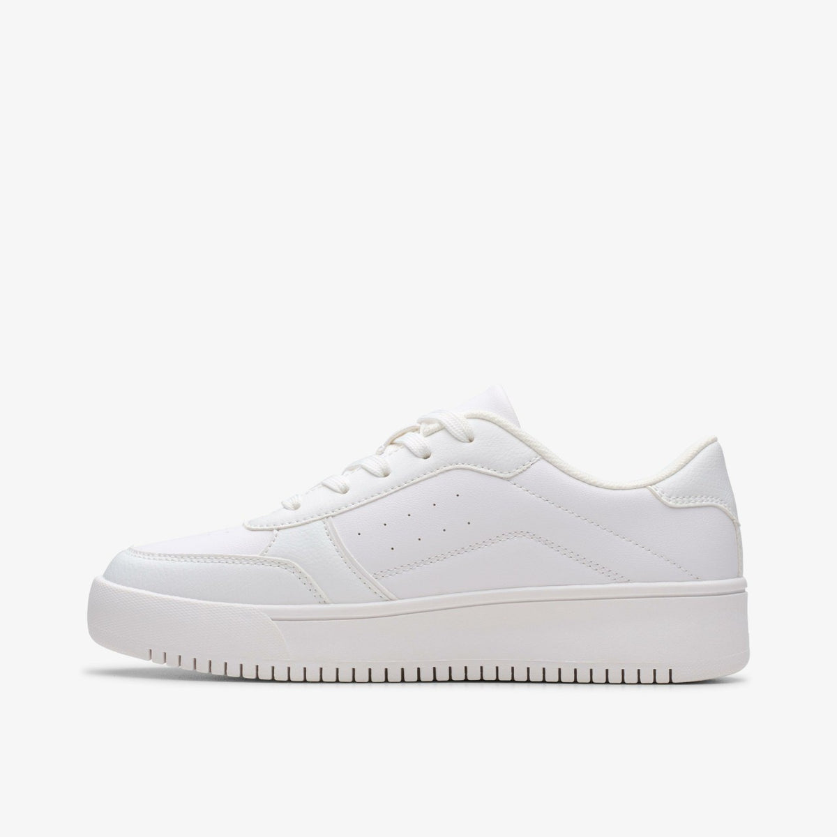 Barley Step Youth White/White | Clarks online