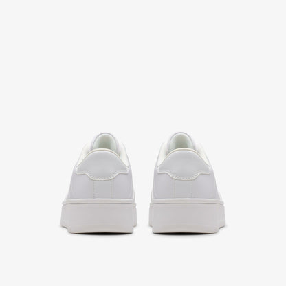 Barley Step Youth White/White | Clarks online