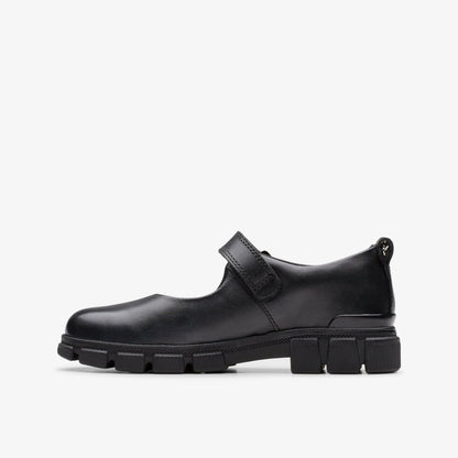 Evyn Pure Kid Black Leather | Clarks online