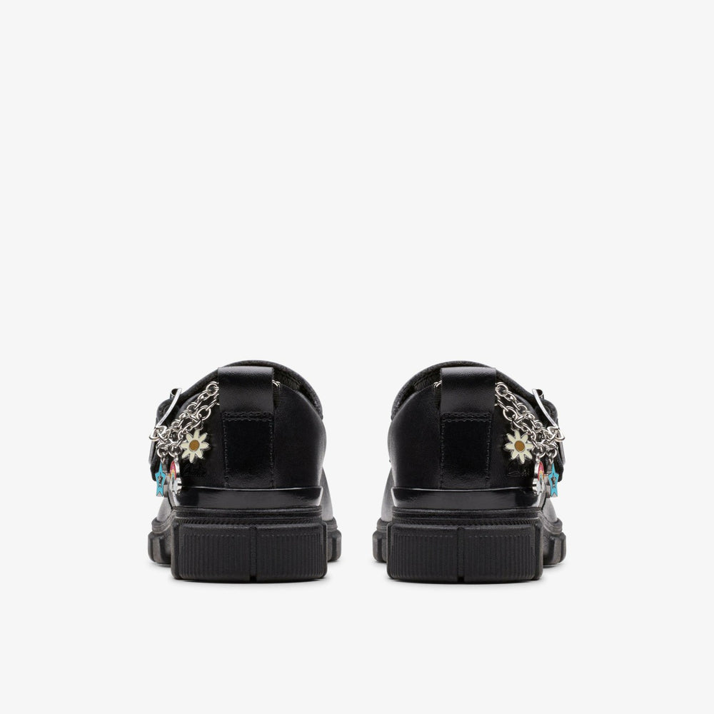 Evyn Pure Kid Black Leather | Clarks online