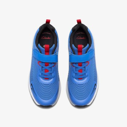Deyes Dash Youth Blue Synthetic | Clarks discount