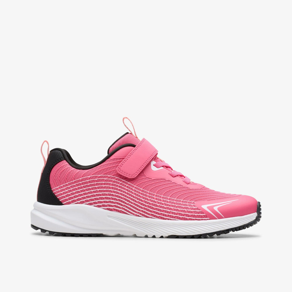 Deyes Dash Youth Pink Synthetic | Clarks Sale