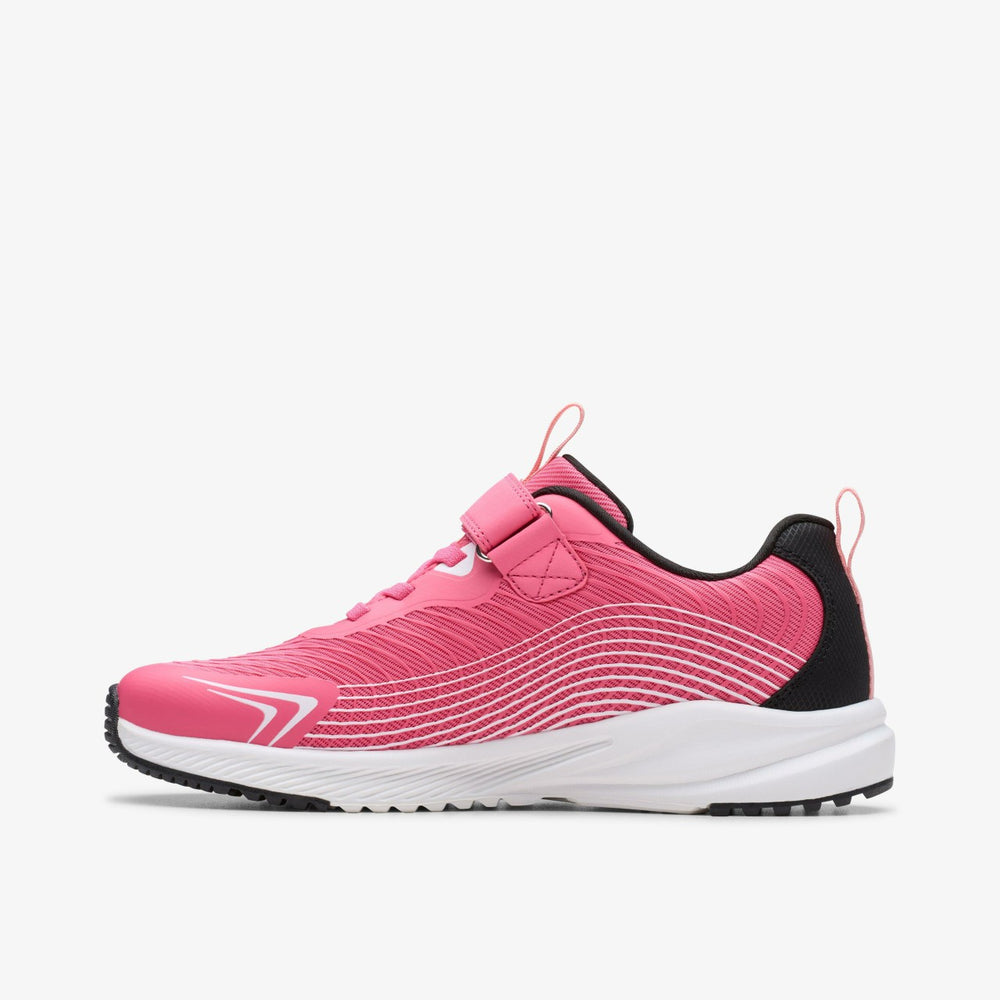 Deyes Dash Youth Pink Synthetic | Clarks Sale