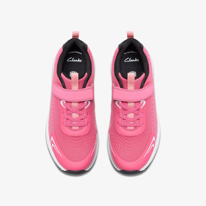 Deyes Dash Youth Pink Synthetic | Clarks Sale