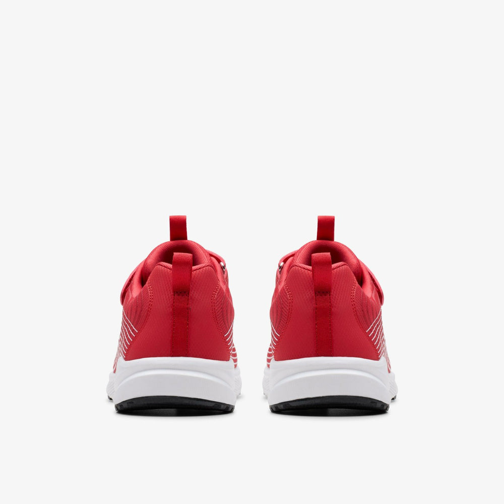 Deyes Dash Youth Red Synthetic | Clarks outlet
