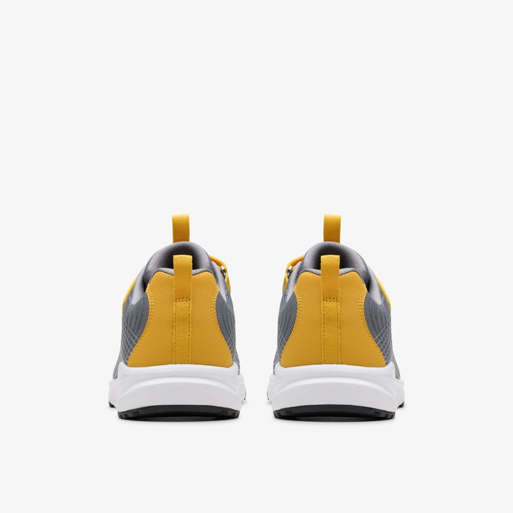 Deyes Dash Youth Grey Synthetic | Clarks for sale