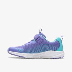 Deyes Dash Youth Purple Synthetic | Clarks for sale