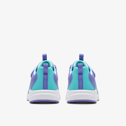 Deyes Dash Youth Purple Synthetic | Clarks for sale