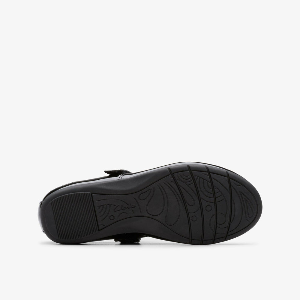 Dance Wish Kid Black Patent | Clarks Sale