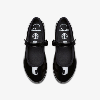 Dance Wish Kid Black Patent | Clarks Sale