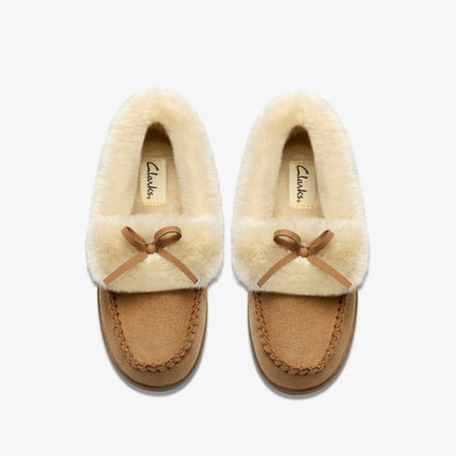 Leno Cosy Tan | Clarks for sale