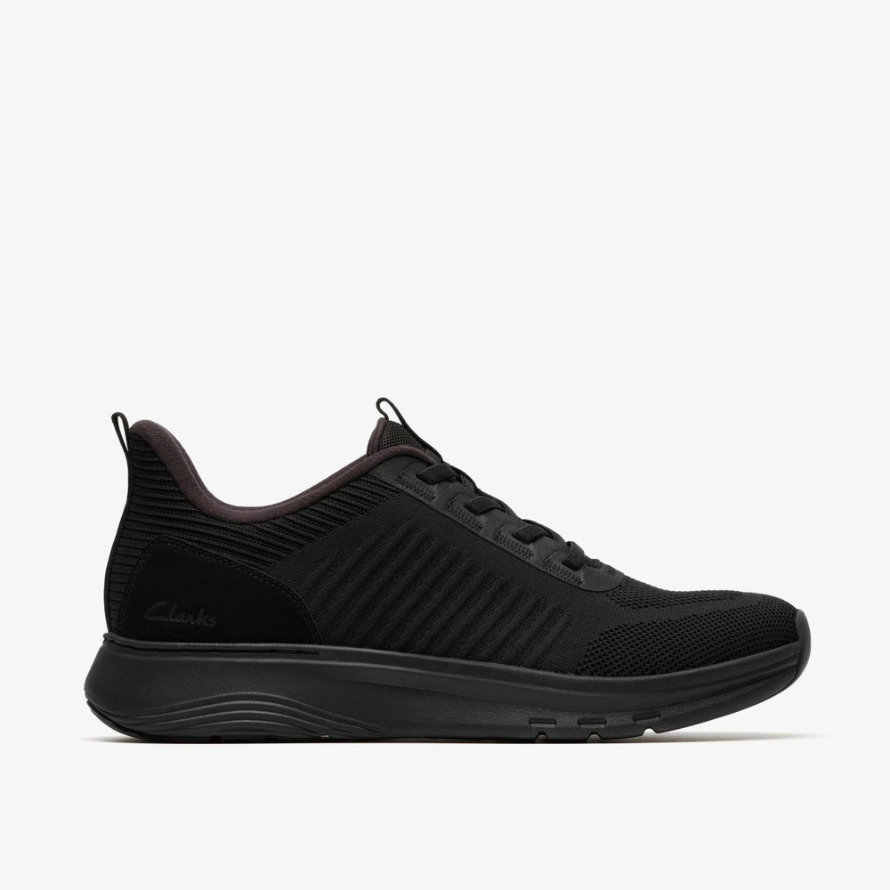 Motion Trek LT Black Knit | Clarks outlet