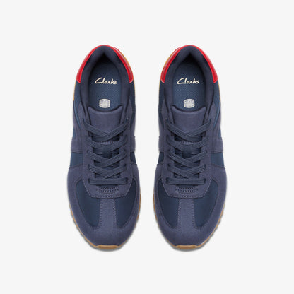Jaspen Vibe Youth Navy | Clarks online