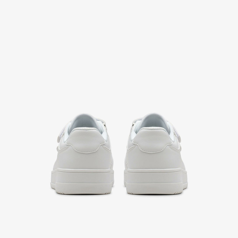 Canyon Sky Youth White/White | Clarks outlet