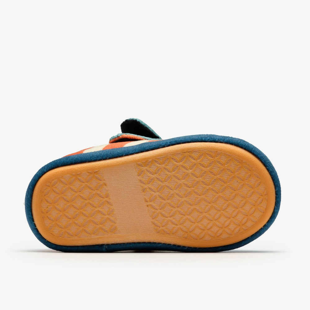 Fluffy Snug Toddler Orange Combination | Clarks outlet